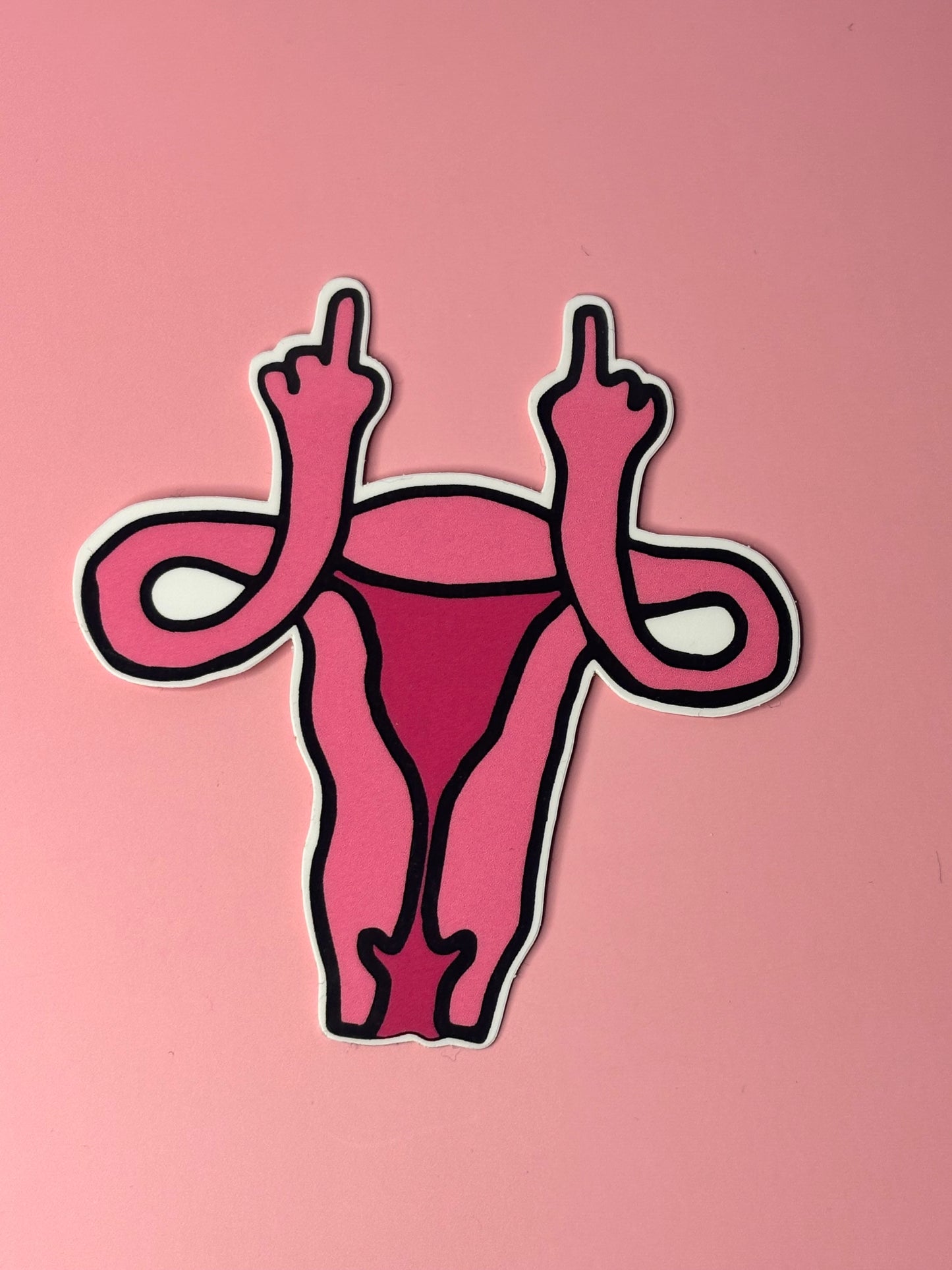 Sticker „Uterus“