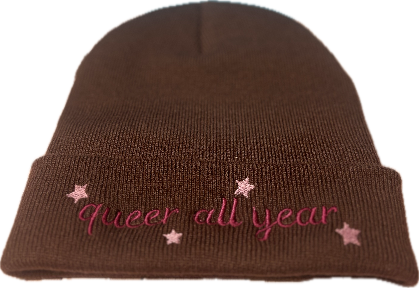 Beanie „queer all year“