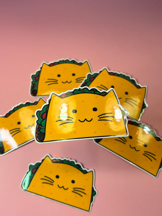 Nacho Cat Sticker