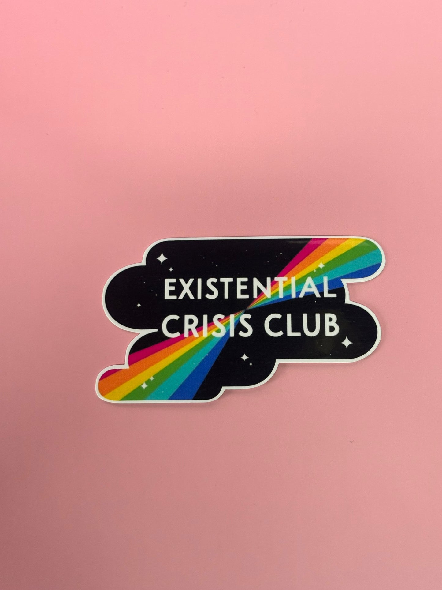 Sticker „Existential Crisis Club“