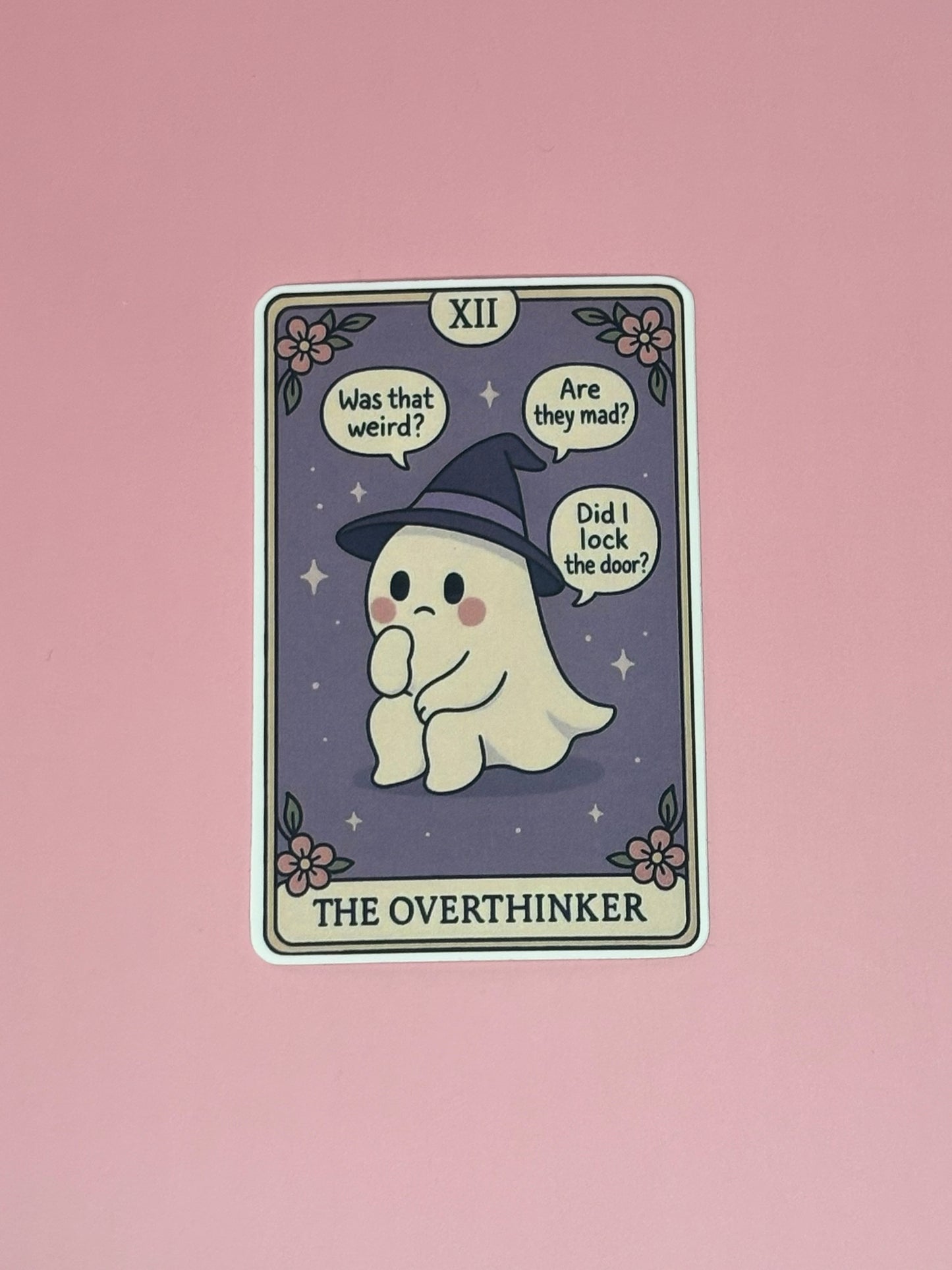 Sticker „Overthinker“