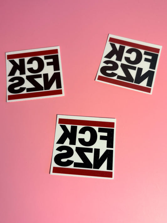 Temp. Tattoo „FCK NZS“