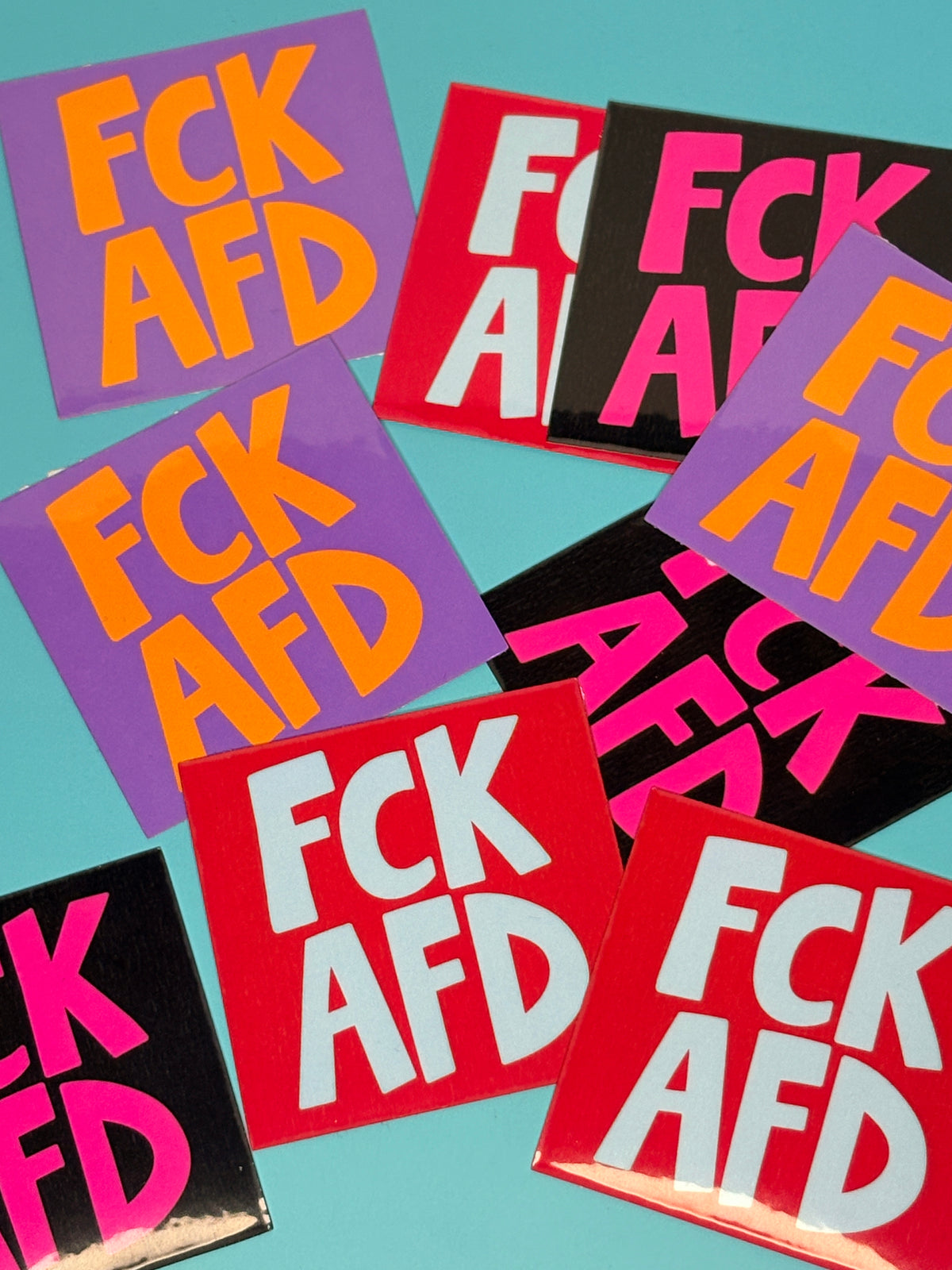 Sticker „FCK AFD“