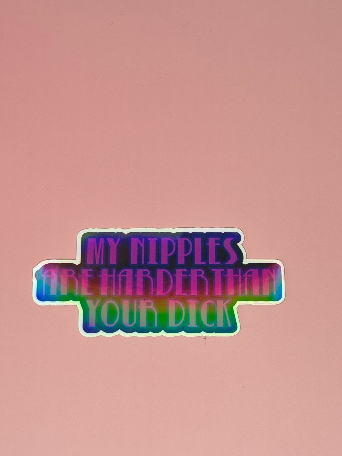 Sticker „My nipples“