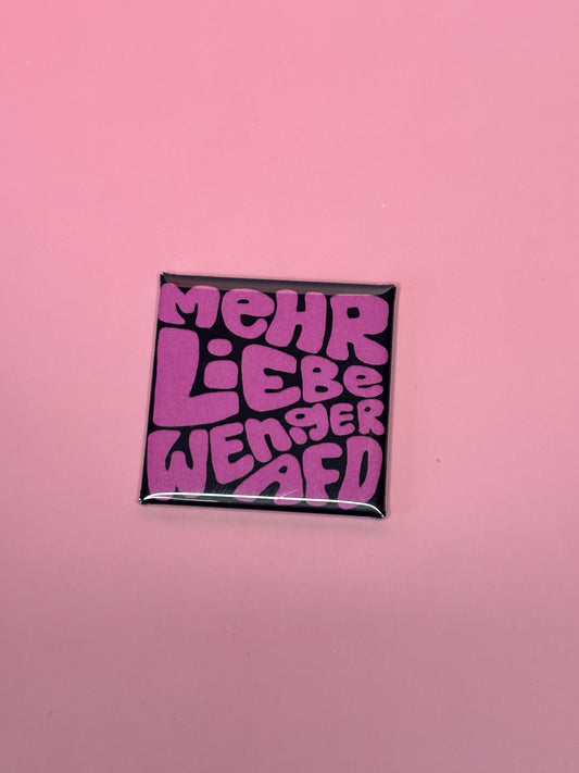Magnet mehr Liebe