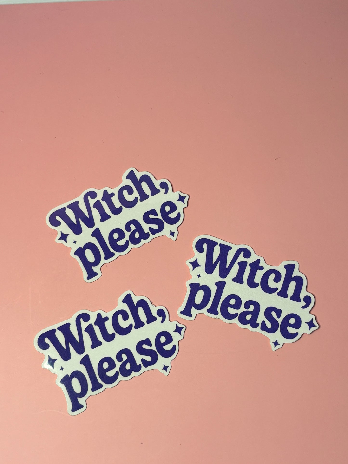 Sticker „Witch please“