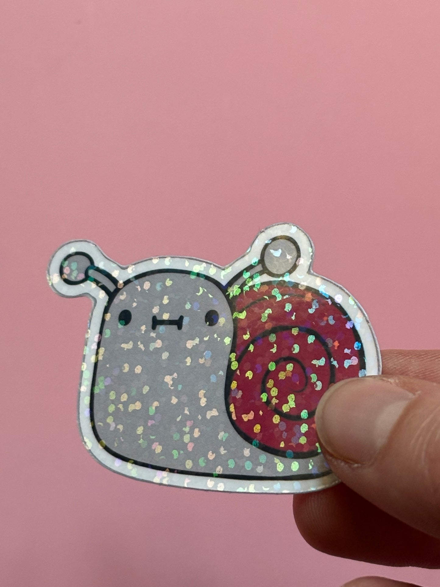 Gilitzersticker „Schnecke“