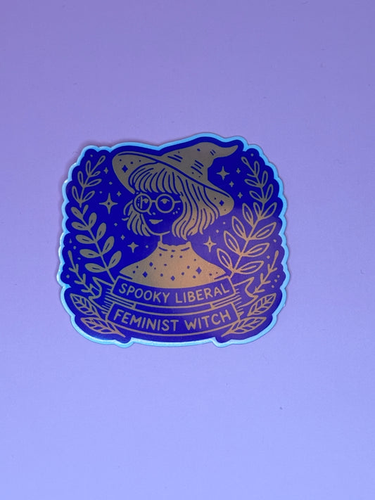 Sticker „Feminist Witch“