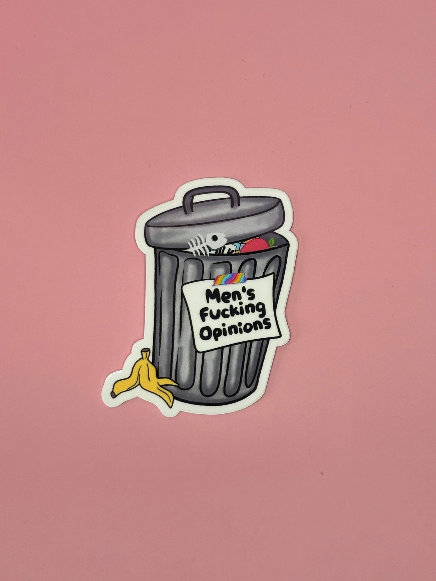 Sticker „Men‘s opinion“