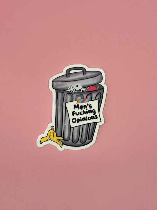 Sticker „Men‘s opinion“