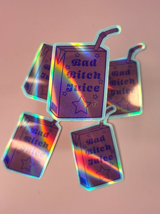 Bad Bitch Juice Sticker