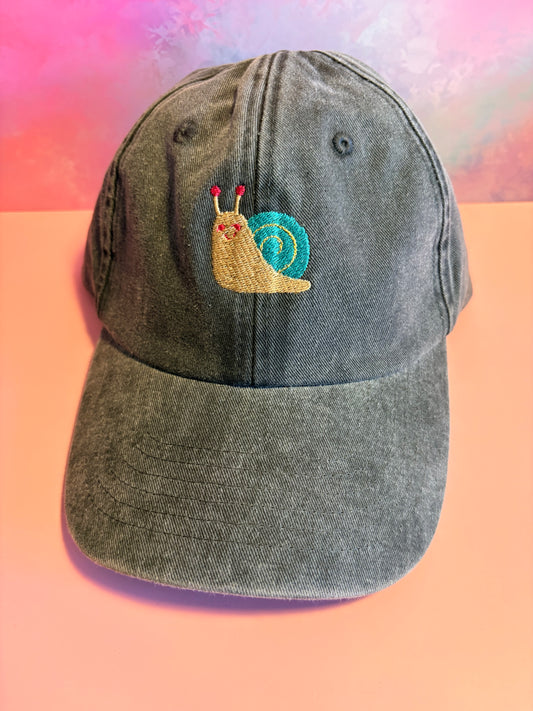 Cap stonewashed „Schnecke“
