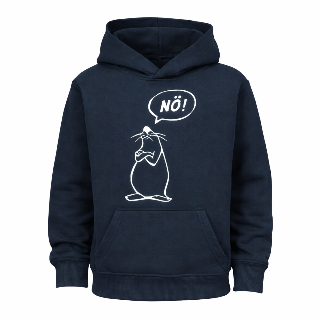 Hoodie glow in the dark „Nö!“