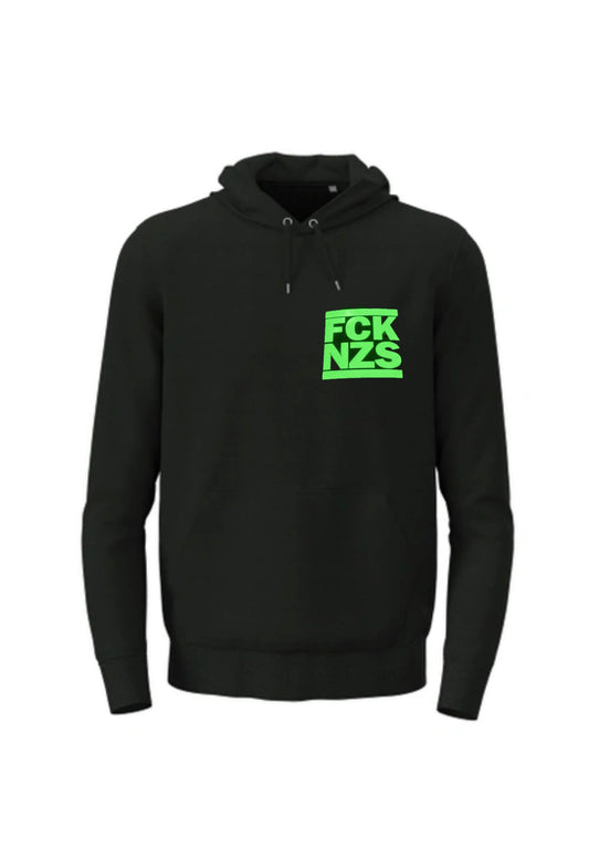 Hoodie Glow in the Dark  „FCK NZS“